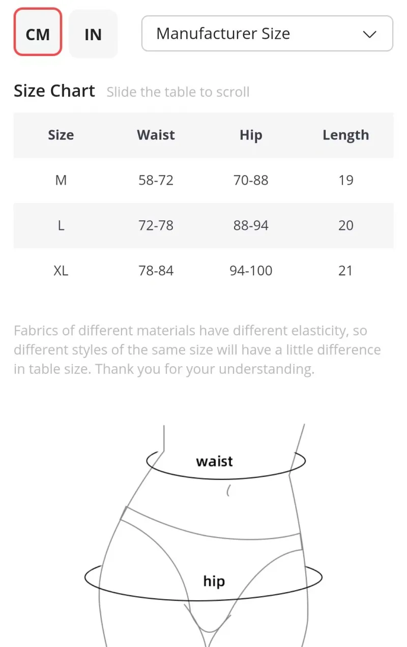 Seamless Panties